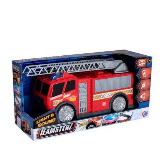 TEAMSTERZ Ugunsdzēsēju mašīna ar gaismām un skaņām, 35cm, 1417119