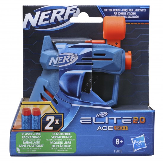 NERF Elite 2.0 Rotaļu ierocis Ace SD 1, F5035 NERF Elite 2.0 Rotaļu ierocis Ace SD 1, F5035