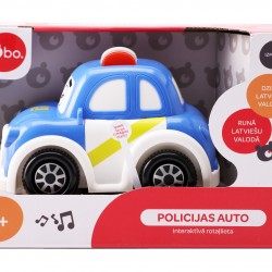 bo. Interaktīvā rotaļlieta Policijas Auto (Latviešu val.), 8018LV
