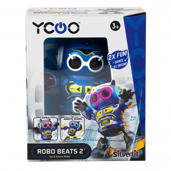 YCOO Programmējams robots Robo Beats 2, 21,5 cm, 88599 YCOO Programmējams robots Robo Beats 2, 21,5 cm, 88599