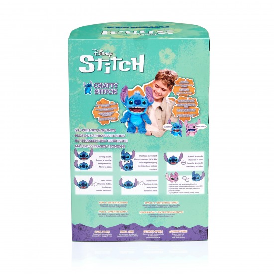 STITCH Real FX Interaktīvā lelle – Pļāpīgais Stičs, DIS102501 STITCH Real FX Interaktīvā lelle – Pļāpīgais Stičs, DIS102501