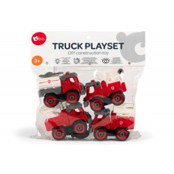 bo. Saliec pats - konstruējama rotaļlieta Ugunsdzēsēju automašīnas, 8024ML