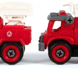 bo. Saliec pats - konstruējama rotaļlieta Ugunsdzēsēju automašīnas, 8024ML