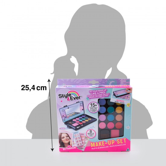STYLE 4EVER Kosmētikas ceļojumu komplekts, OFG250CL STYLE 4EVER Kosmētikas ceļojumu komplekts, OFG250CL