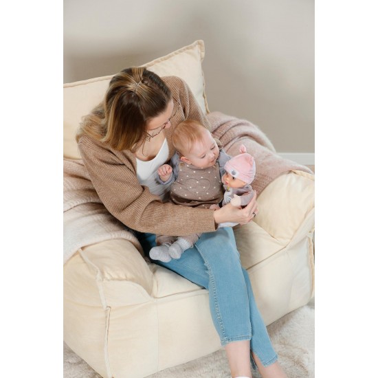 BABY ANNABELL Lelle "Sweetie for babies", violetā, 22 cm, 710715 BABY ANNABELL Lelle "Sweetie for babies", violetā, 22 cm, 710715