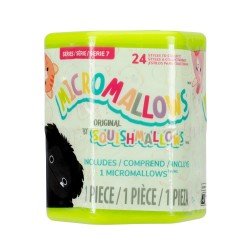SQUISHMALLOWS Micromallows plīša rotaļlieta slēgtā iepakojumā, 6 cm DIS1768