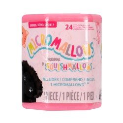 SQUISHMALLOWS Micromallows plīša rotaļlieta slēgtā iepakojumā, 6 cm DIS1768