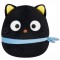 SQUISHMALLOWS HELLO KITTY Chococat W18 Plīša rotaļlieta, 20 cm, SQJW818HK