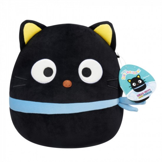 SQUISHMALLOWS HELLO KITTY Chococat W18 Plīša rotaļlieta, 20 cm, SQJW818HK