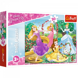 TREFL Puzle Disney princeses, 30 gab. 18267T