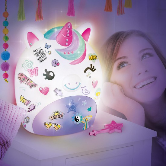 STYLE 4 EVER Dekors ar noslēpumu Pašdarināta vienradža lampa, OFG301 STYLE 4 EVER Dekors ar noslēpumu Pašdarināta vienradža lampa, OFG301