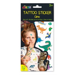 AVENIR Tetovējumu uzlīmes: Dinozaurs, TS218149