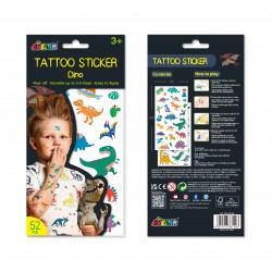 AVENIR Tetovējumu uzlīmes: Dinozaurs, TS218149