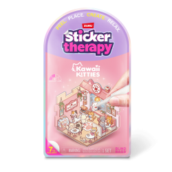 STICKER THERAPY Kawaii Kitties uzlīmju komplekts, 80 gab. 18001Z