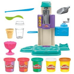 PLAY-DOH Rotaļu komplekts Saldējuma varavīksnes virpuļi, G0028