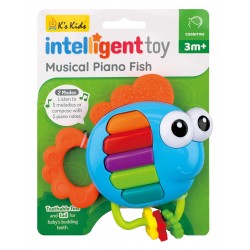 KSKIDS Muzikālā rotaļlieta - Klavieres Zivtiņa, KIT23006