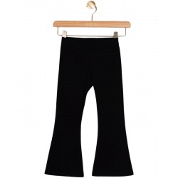 Elastīgas meiteņu bikses melnā krāsā, izmēri 116-128cm, AT632