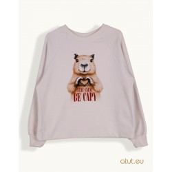 ATUT Džemperis meitenēm Kapibara 122-134cm, AT1677