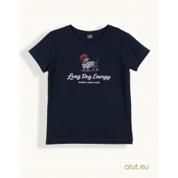 T-krekls ar sunīti meitenēm, izmēri 128-152cm, AT00165a