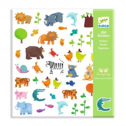 DJECO 160 uzlīmes - Dzīvnieki, DJ08841