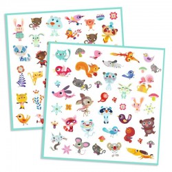 DJECO 160 uzlīmes – Mazie draugi, DJ08842