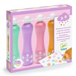 DJECO Punktošanas marķieri - Perlamutra (4 gab.), DJ09058