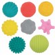 Ludi Masāžas bumbas komplekts (8 gab.) Assortment of 8 Sensories Balls 30055