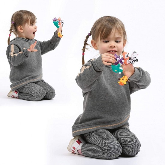 Ludi Pirkstiņlelles - rotaļlieta leļļu teātrim Finger Puppets Jungle 30074 Ludi Pirkstiņlelles - rotaļlieta leļļu teātrim Finger Puppets Jungle 30074