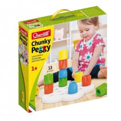 Quercetti  Mozaīka - konstruktors Geokid Chunky Peggy  (4162)