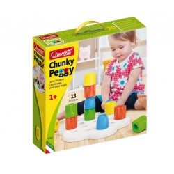 Quercetti  Mozaīka - konstruktors Geokid Chunky Peggy  (4162)