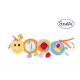 Attīstoša rotaļlieta grabulis Sunkid Plush Caterpillar Baby Activity 29753