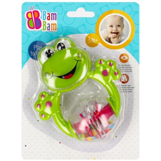 BamBam Grabulis - zobgrauznis Rattle Frog 359927 BamBam Grabulis - zobgrauznis Rattle Frog 359927