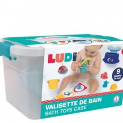 Ludi Vannas rotaļlietu komplekts ar koferi Ludi Bathing Suitcase 40062