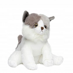 Molli Toys Mīksta rotaļlieta kaķis Cat Kitty white/grey 9106
