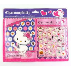 Grāmata ar uzlīmēm Charmmy Kitty Sticker Book DIM00608
