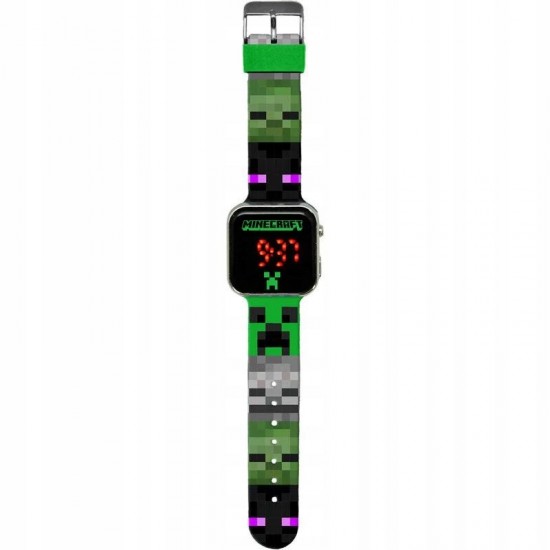 Minecraft LED pulkstenis  G0237