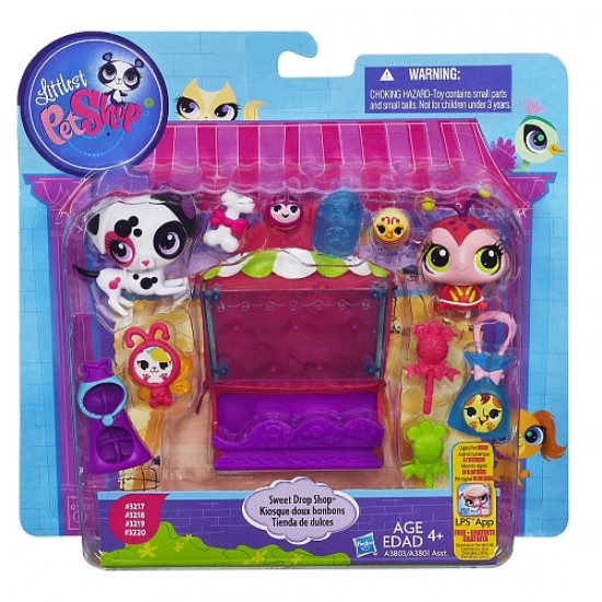 Littlest Pet Shop Mini komplekts ar ripojošiem mīluļiem, sortimentā Littlest Pet Shop Mini komplekts ar ripojošiem mīluļiem, sortimentā