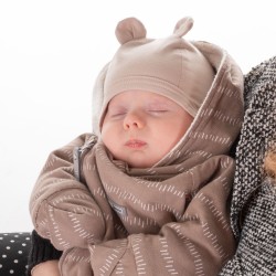 LENNE kokvilnas ķivercepure mazuļiem JONNE 25681/507