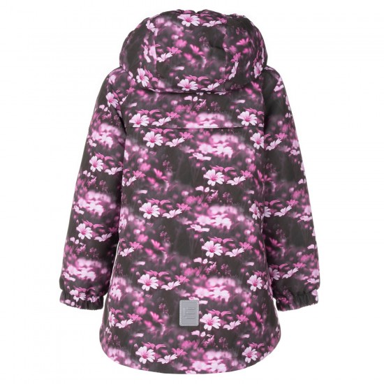 LENNE starpsezonas jaka - parka meitenēm ar 80gr siltinājumu SEILA 24225/3810 LENNE starpsezonas jaka - parka meitenēm ar 80gr siltinājumu SEILA 24225/3810