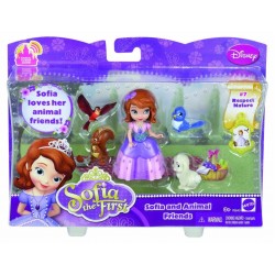 Disney princese Sofia the First ar dzīvniekiem