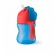 PHILIPS AVENT KRŪZĪTE AR ELASTĪGU SALMIŅU, 200 ML, 9M+, ZILA, SCF796/01