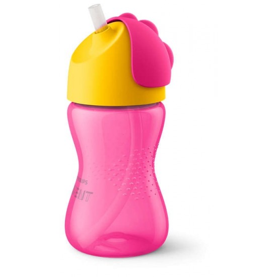 PHILIPS AVENT KRŪZĪTE AR ELASTĪGU SALMIŅU, 300 ML, 12M+, ROZĀ, SCF798/02 PHILIPS AVENT KRŪZĪTE AR ELASTĪGU SALMIŅU, 300 ML, 12M+, ROZĀ, SCF798/02