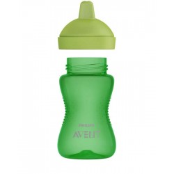 PHILIPS AVENT MY GRIPPY MĀCĪBU KRŪZĪTE AR CIETU SNĪPI 300ML, 18M+, ZAĻA, SCF804/03