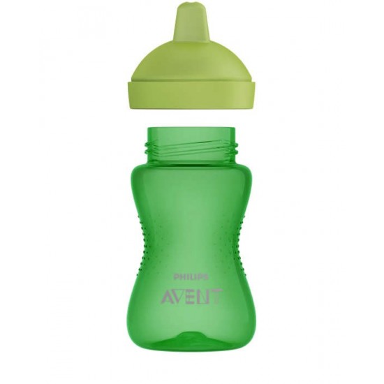 PHILIPS AVENT MY GRIPPY MĀCĪBU KRŪZĪTE AR CIETU SNĪPI 300ML, 18M+, ZAĻA, SCF804/03 PHILIPS AVENT MY GRIPPY MĀCĪBU KRŪZĪTE AR CIETU SNĪPI 300ML, 18M+, ZAĻA, SCF804/03