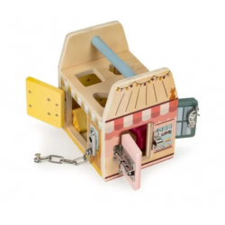 Gerardo's Toys koka slēdzeņu māja, GT61243