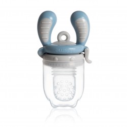 Kidsme Food Feeder bērna ēdināšanas ierīce cietiem produktiem (vidējs), Azure, no 4 mēn., 160350AZ