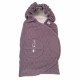 LODGER WRAPPER FOLKLORE FLEECE IETINAMĀ SEDZIŅA 2 IN 1, MAUVE, WPF 330 LODGER WRAPPER FOLKLORE FLEECE IETINAMĀ SEDZIŅA 2 IN 1, MAUVE, WPF 330