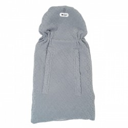 LODGER WRAPPER FOLKLORE FLEECE IETINAMĀ SEDZIŅA 2 IN 1, DRIZZLE, WPF 629