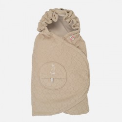 LODGER WRAPPER FOLKLORE FLEECE IETINAMĀ SEDZIŅA 2 IN 1, BEIGE, WPF 630