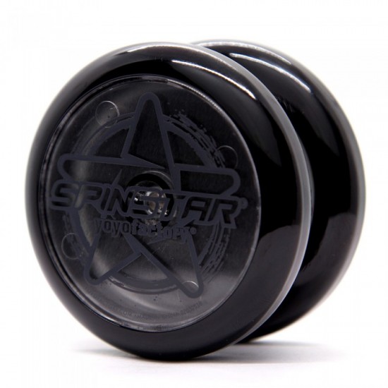 YoYoFactory YO-YO SPINSTRAR iesācējiem/ar iemaņām, melns, YO 442 YoYoFactory YO-YO SPINSTRAR iesācējiem/ar iemaņām, melns, YO 442